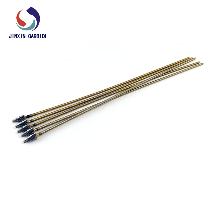 carbide burrs with flexible shaft lưỡi cacbua với trục linh hoạt