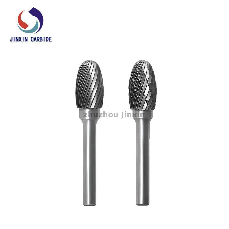 Loại E Hình bầu dục Tungsten Carbide Rotary Burrs File