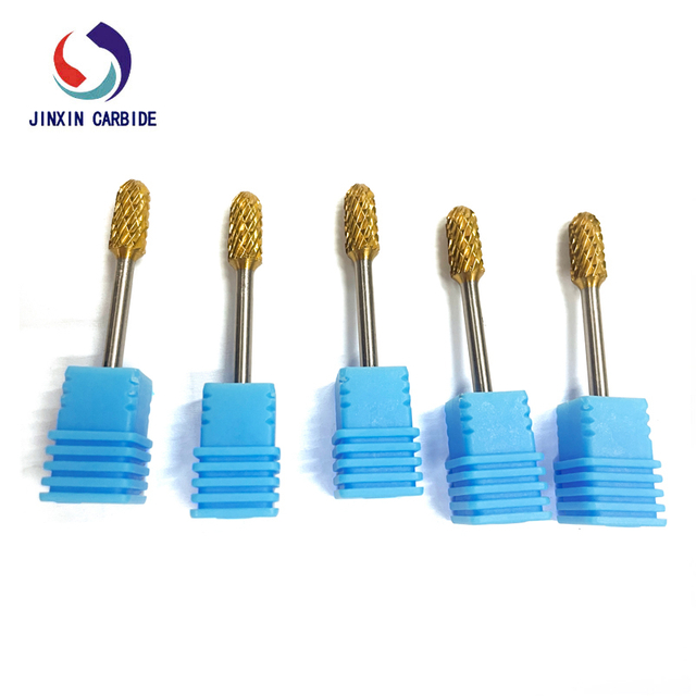 Mũi quay cacbua vonfram 6 mm với lớp phủ vàng