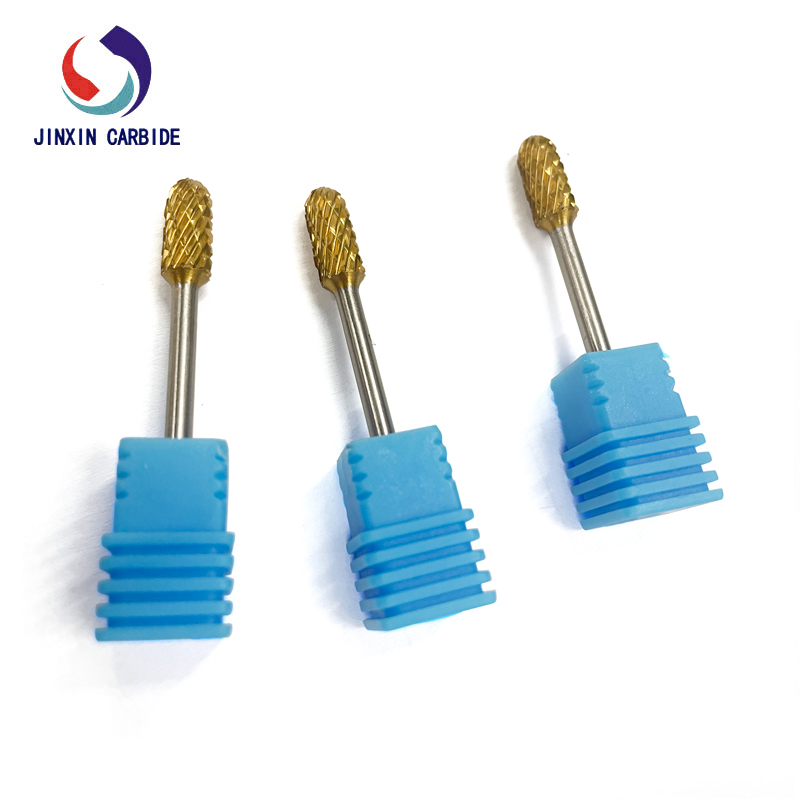 Các khối quay vòng cacbua vonfram 6 mm với lớp phủ Goldern