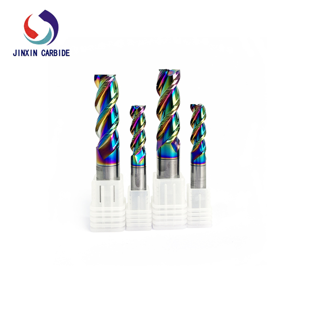 Dao phay cacbua vonfram phủ DLC để gia công nhôm