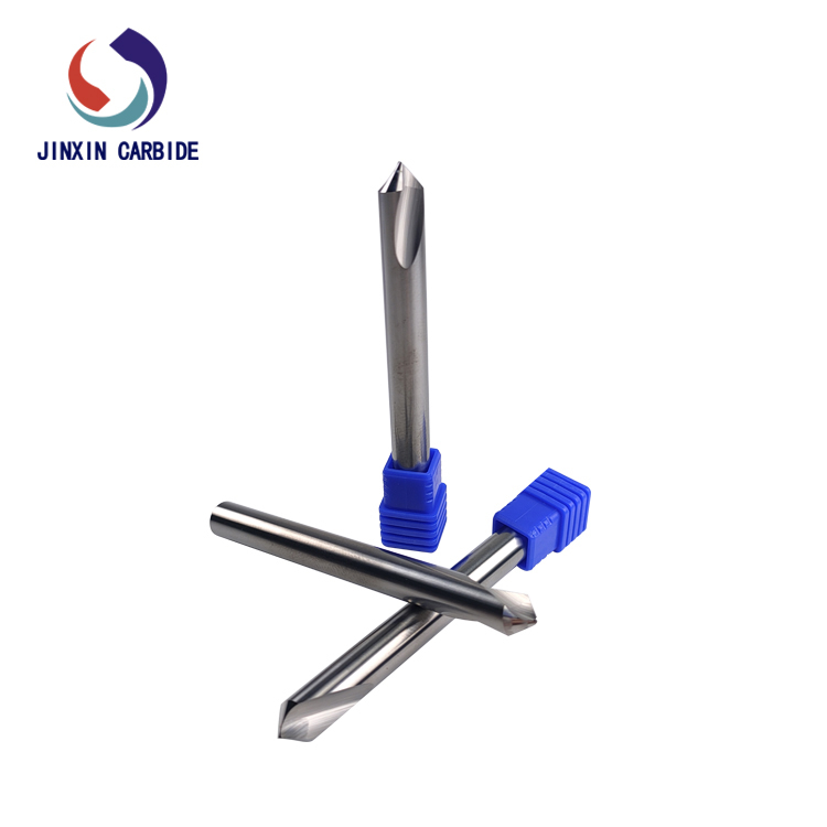 Mũi khoan điểm cố định cacbua vonfram rắn để khoan kim loại để gia công có độ chính xác cao