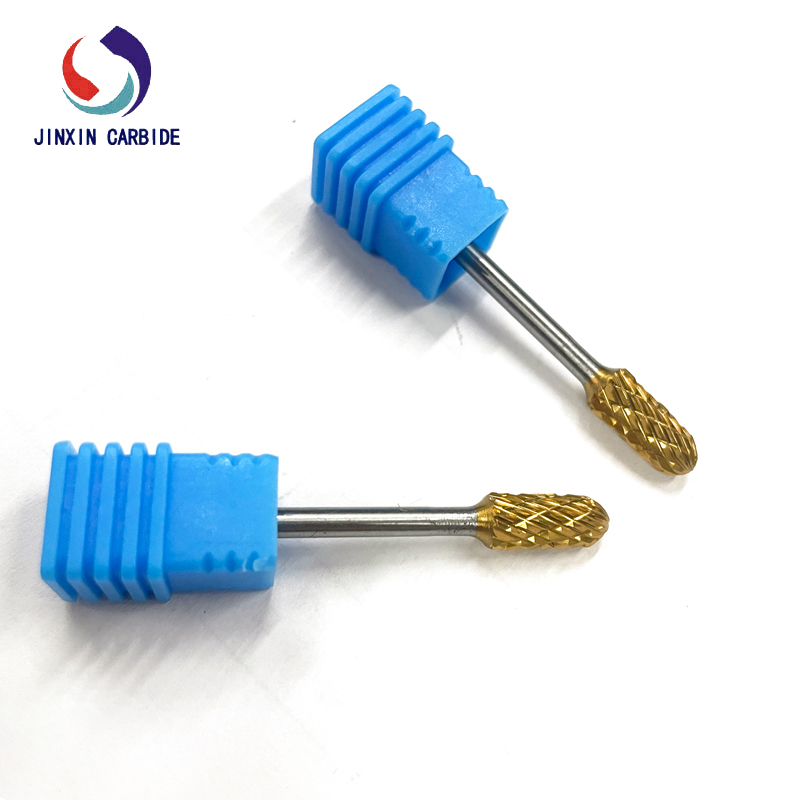 Các khối quay vòng cacbua vonfram 6 mm với lớp phủ Goldern