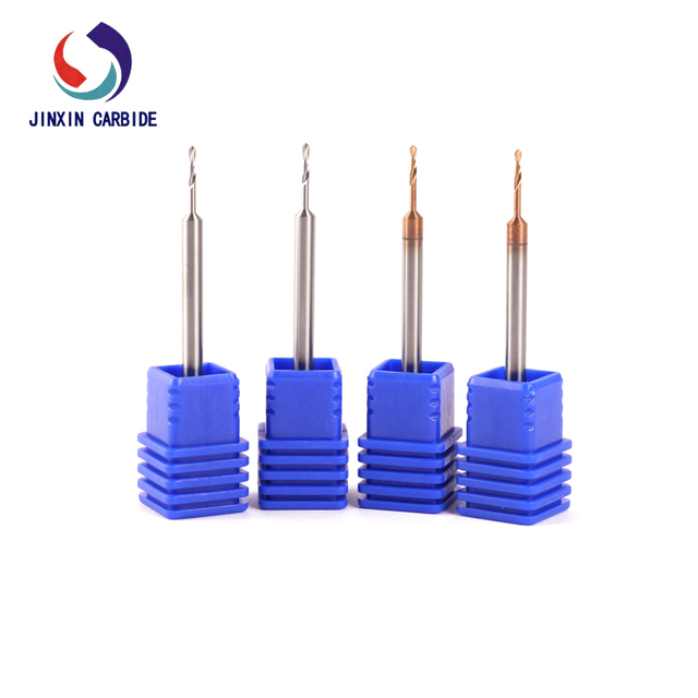 Mũi khoan siêu nhỏ cacbua rắn 0,1-3,0mm được phủ TiSiN / AlTiN