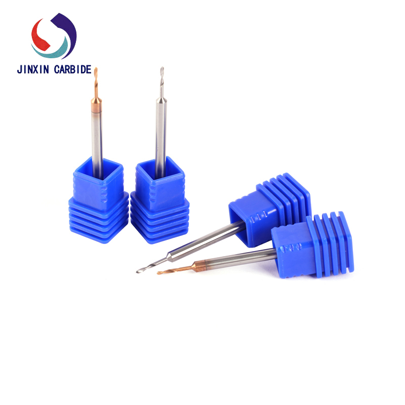 Mũi khoan siêu nhỏ cacbua rắn 0,1-3,0mm được phủ TiSiN / AlTiN