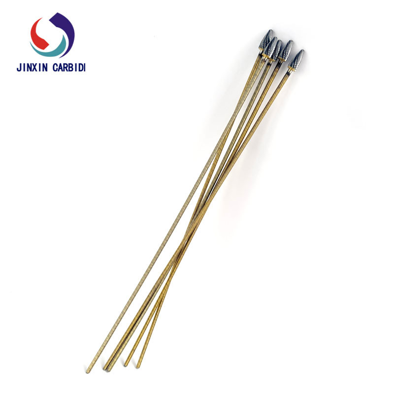 Mũi quay cacbua vonfram F1225 với trục linh hoạt 500mm